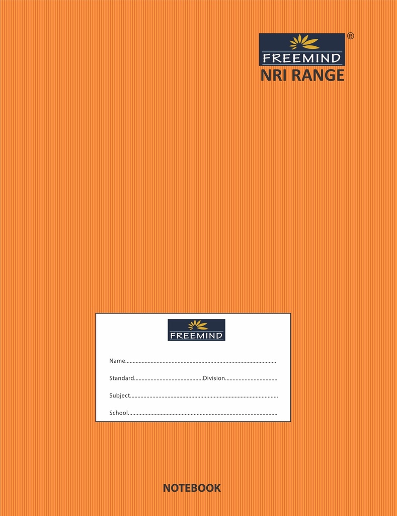 NRI-24x18 NOTEBOOK-Single Line-196