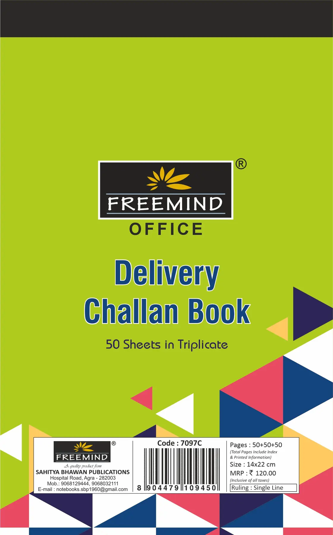 NON NRI-DELIVERY CHALLAN BOOK-Delivery Challan Book(Triplicate-50