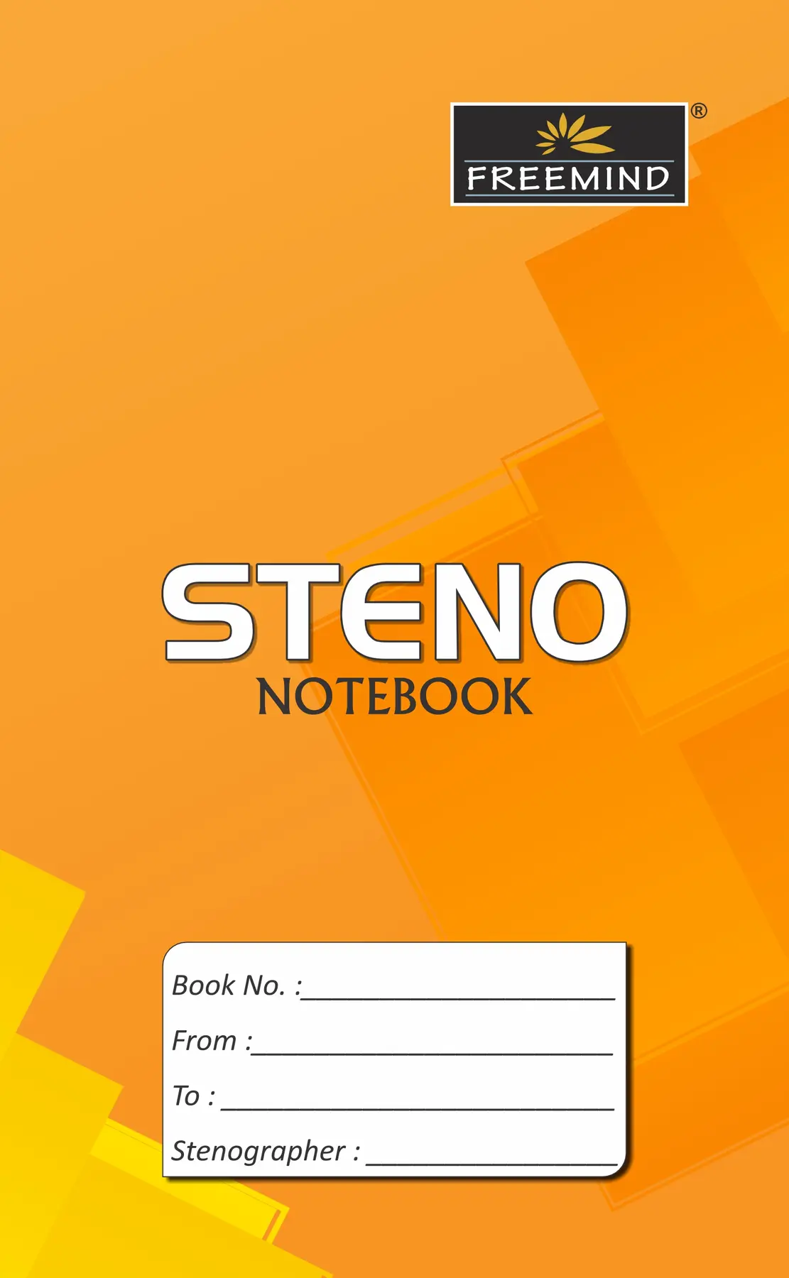 [7002SN] NON NRI-STENO NOTEBOOK-STENO NOTE BOOK 128PG-128