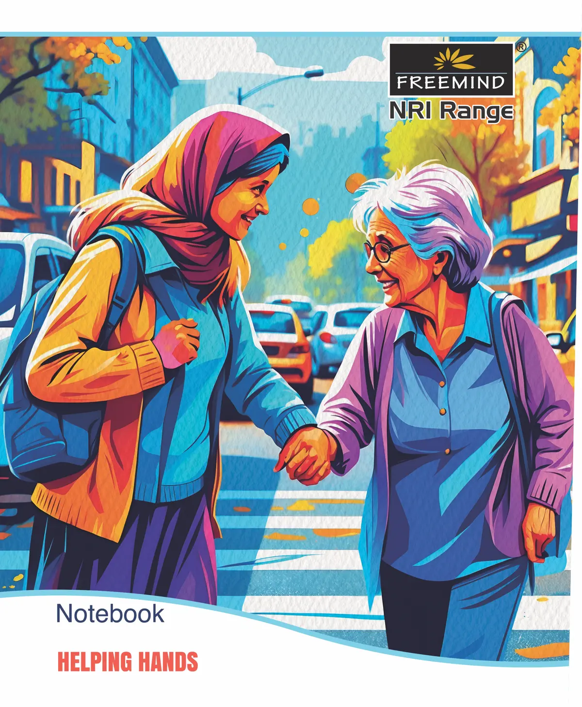 [800678] NRI-NOTEBOOK 25.5X20.5-Single Line-200