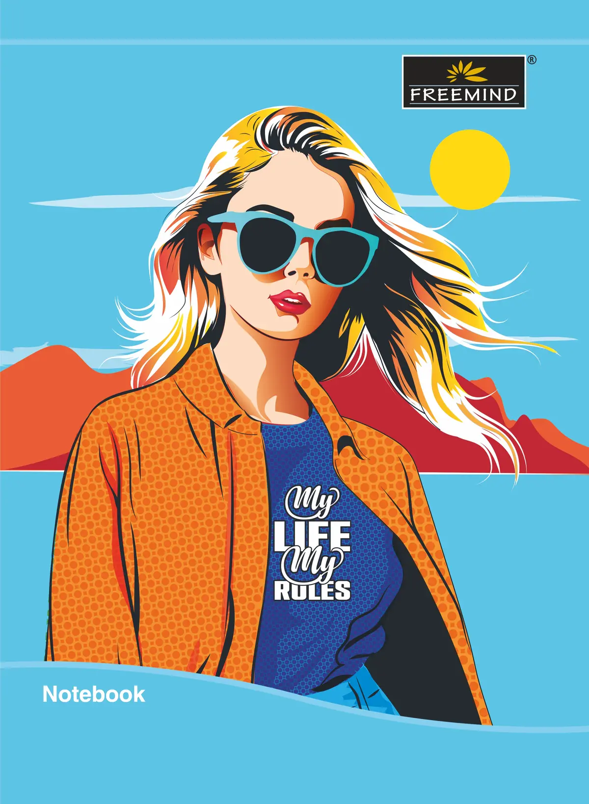 NON NRI-A4 School Notebook-Single Line-264